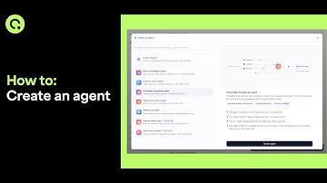 How to create: Knowledge Management Agent