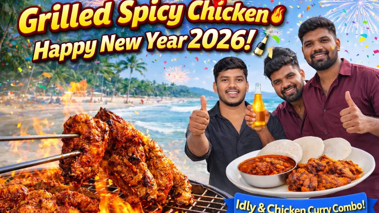  2026 new year ra namba beach 🏖️ la celebrate 🎉 pandrom Makkaley😍🤪 