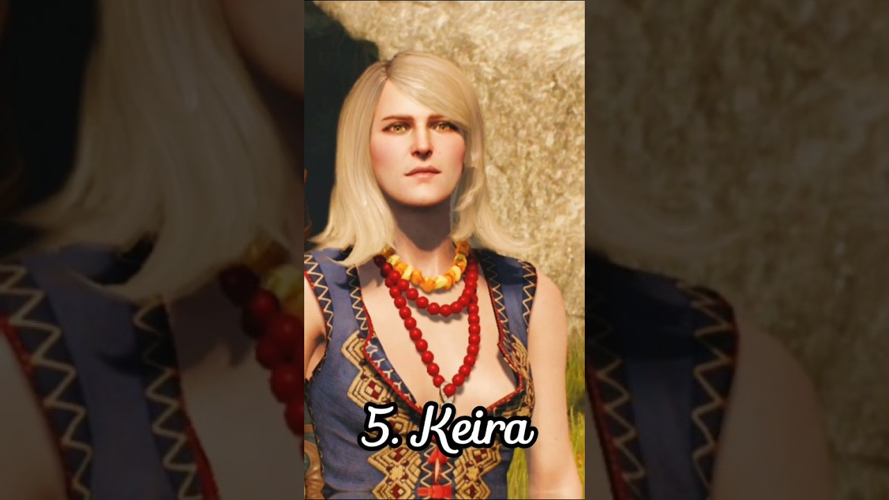 Top 10 HOTTEST & MOST BEAUTIFUL FEMALE CHARACTER'S in THE WITCHER 