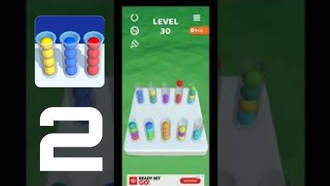 Sort It 3D - Gameplay Walkthrough Part 2 -  Levels 14 - 30 (Android,iOS)
