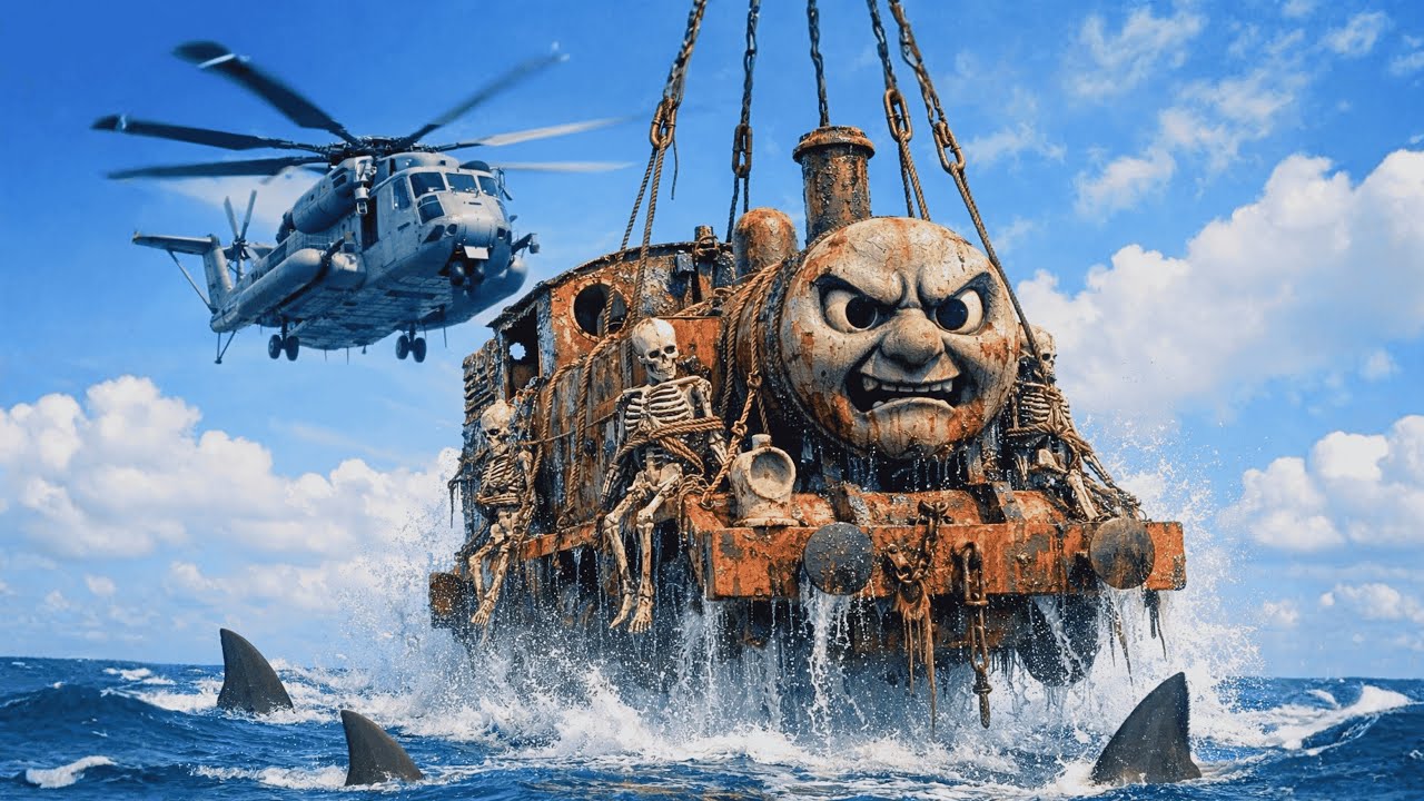 Reviving The Legend: Restoring The Old Thomas The Tank Engine After Years Beneath The Sea