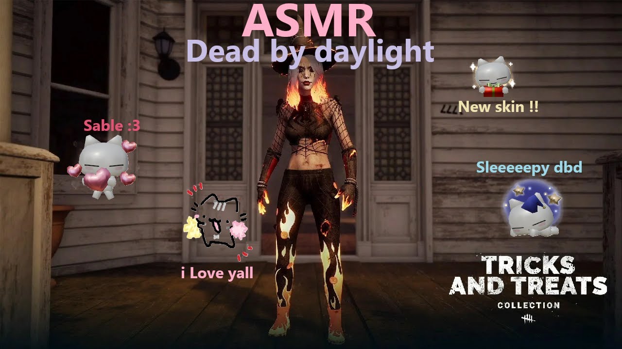 ASMR GAMING ૮₍ ´ ꒳ `₎ა Dead by daylight + Yap и звуки рта
