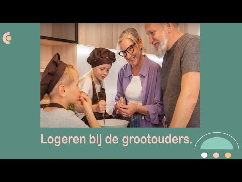 Logeren bij de grootouders (Beeldverhaal)