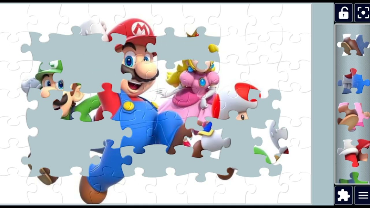 Super Mario Squad 🎮#Mario #Luigi #Peach #Toad #Nintendo 🚀@puzzlemaster1034 