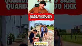 QUANDO ELA NÃO SABE GUARDAR SEGREDOS KKK #humor #comedia #memes #risada