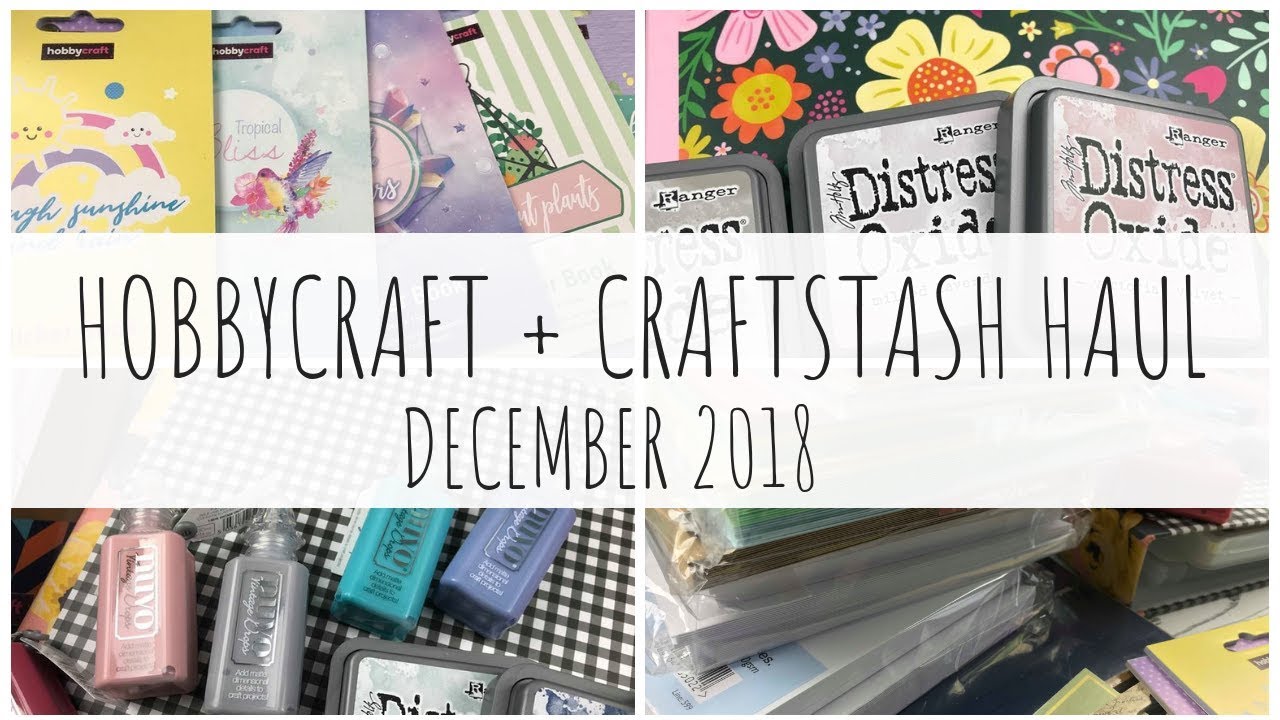 Hobbycraft + CraftStash Sales Haul | December 2018 | Craft + Scrapbooking | ms.paperlover