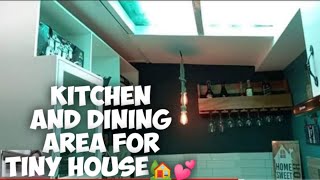 Simple🏡 Comfy🏡 Kitchen and Dining for Tiny House