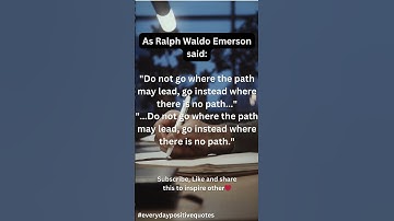 🍃 Embrace the Insights of Ralph Waldo Emerson: Wisdom for Personal Growth! 🌟#shorts #quote