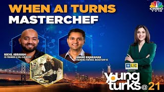 Shereen Bhan Turns Sous-chef For An AI Masterchef | Young Turks | CNBC TV18