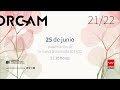 Presentación Temporada Fundación ORCAM 21/22 | Orquesta y Coro de la Comunidad de Madrid