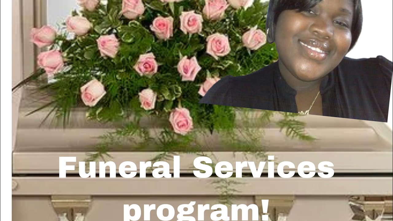 Start my funeral services program with me! - YouTube