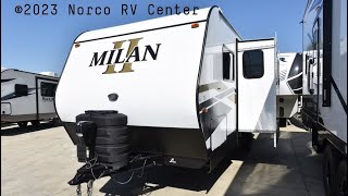 2024 Eclipse Milan 20BHS Lite Bunk Model Travel Trailer with Slideout!