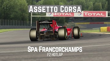 Assetto Corsa | RSS Formula 2 V8 @Spa | 1:54.5 + Setup