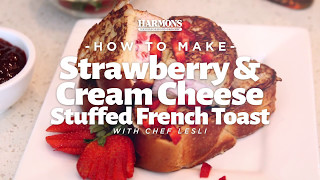 Strawberry & Cream Cheese Stuffed French Toast Strawberry & Cream Cheese Stuffed French Toast