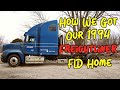How We Got Our 1994 Freightliner FLD Home - Got The Truck On Auction
