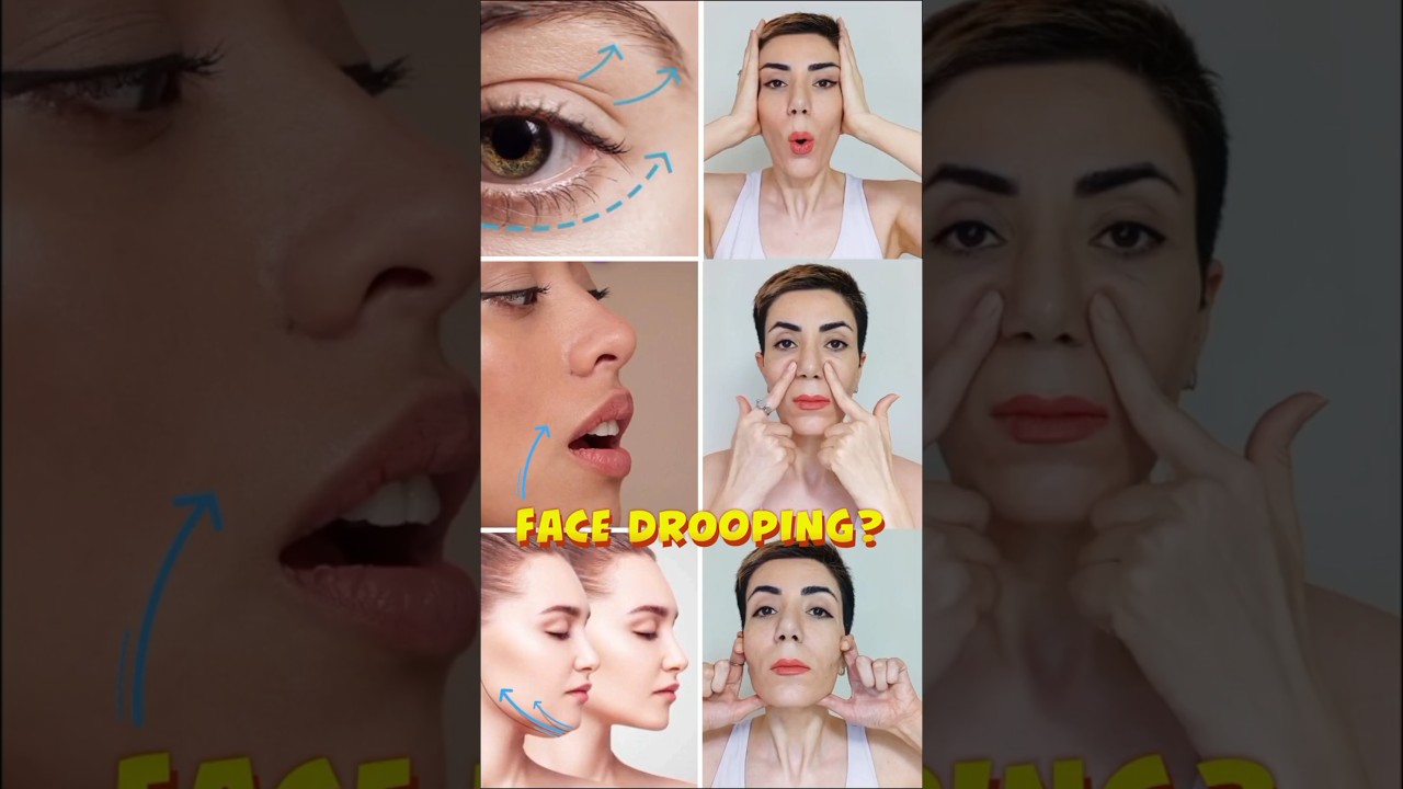 3 Face Yoga Moves to Stop Face Sagging!