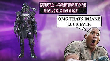 Nikto - Gothic Bass I Dark Beat Draw I Very Rare & Insane LUCK EVER