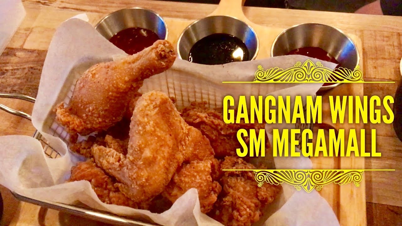 Gangnam Wings Korean Fried Chicken SM Megamall Manila by