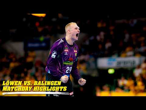 Löwen vs. Balingen - Match Highlights - Opel HBL 26/27