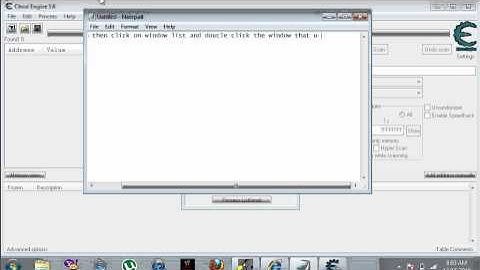 How to use Cheat Engine 5.6 on Facebook GAmes