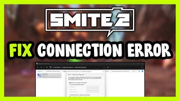 How to FIX SMITE 2 Connection / Server Error!
