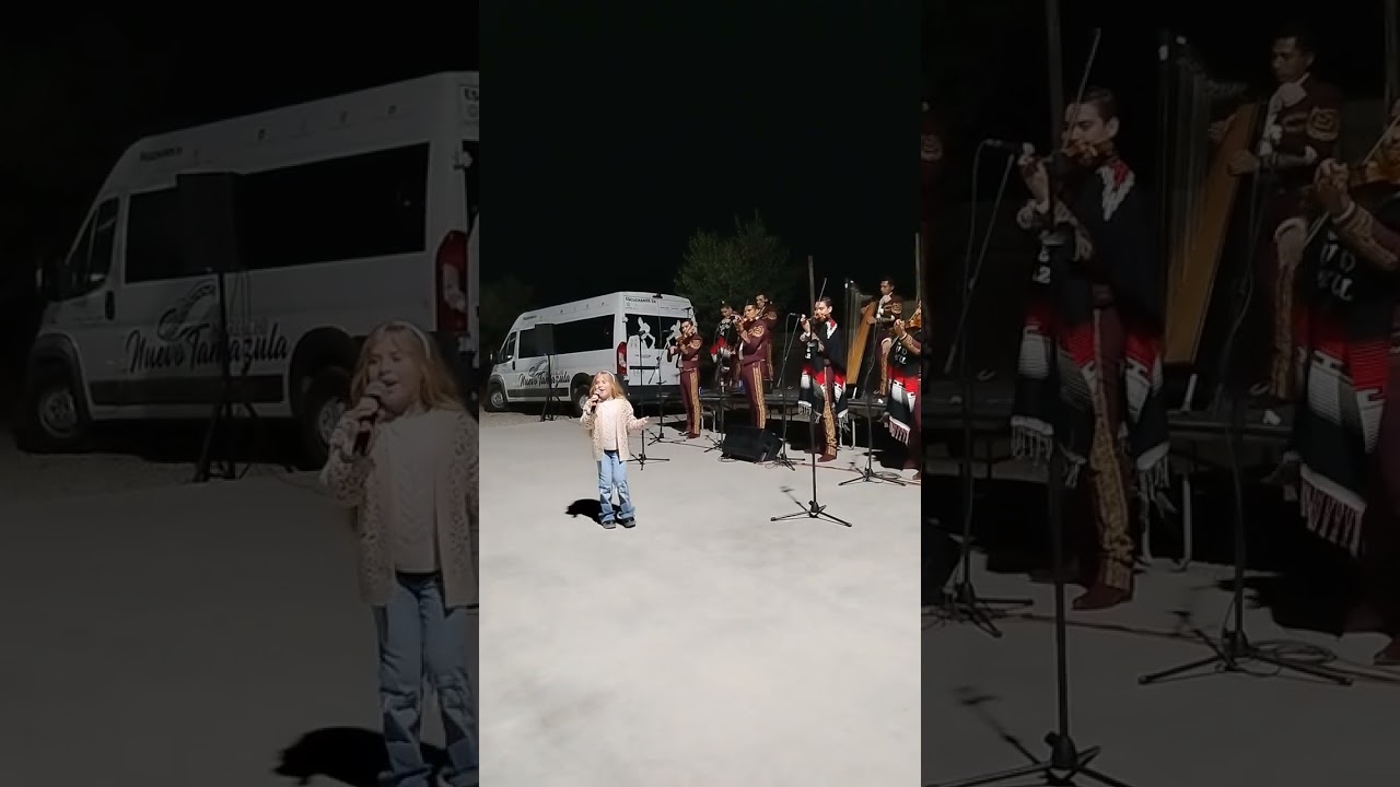 Niña de tan solo 7 años canta impresionante interpretando la chancla