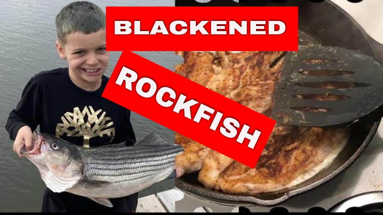 How To Blacken Rockfish YouTube