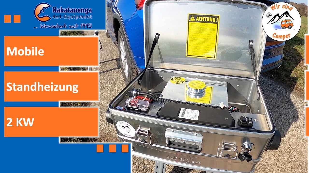 So heizen wir das Dachzelt | Standheizung 🔥 Autoterm Air 2D