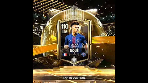 DOUÉ ☠️🤯 #fcmobile #fifa #fifamobile #eafc25 #fc25 #eafc24 #football #doué #shorts