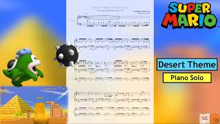 Desert Theme (Piano Solo) - New Super Mario Bros. Wii