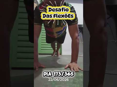 Desafio das flexões 173 365