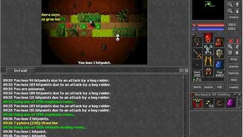 Hunt Bog Raider - Typhera Open Tibia Server