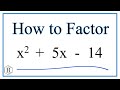 Factoring Quadratic Equations Concepts