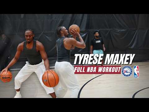 Tyrese Maxey Offseason Workout | NBA Skills