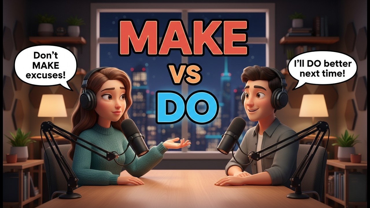 How to Use MAKE and DO in Everyday English | English Go Easy Podcast