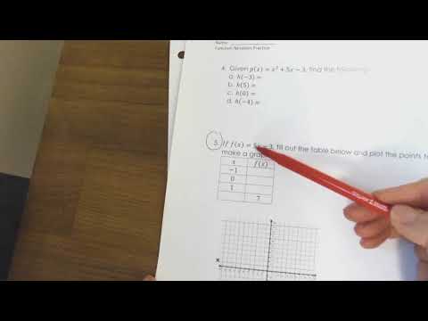 function notation practice