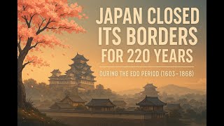 Why Did Japan Isolate Itself for 220 Years?  The Edo Period Explained