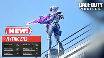 MYTHIC EM2 LOOKS ABSOLUTELY BEAST IN CODM 🔥