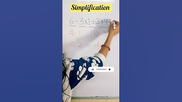 How to Simplify || सरलीकरण कैसे करें 🤯😎 #shorts #viralshorts #maths #simplify