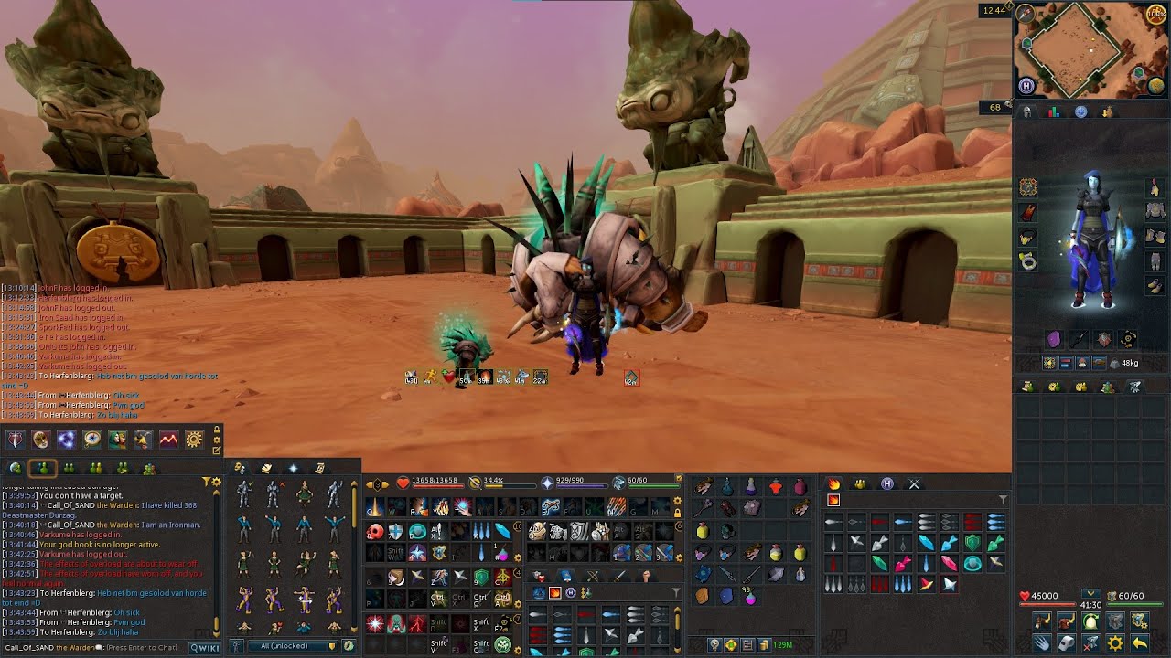 Runescape 3 l Solo Beastmaster Durzag [Iron] Liberating the Goebies on my own!