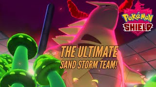 TYRANITAR ULTIMATE SAND STORM! Pokemon Sword and Shield Ranked Wi-Fi Battles!