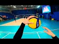 Volleyball first person  wing spiker  highlights  vc fakel pov