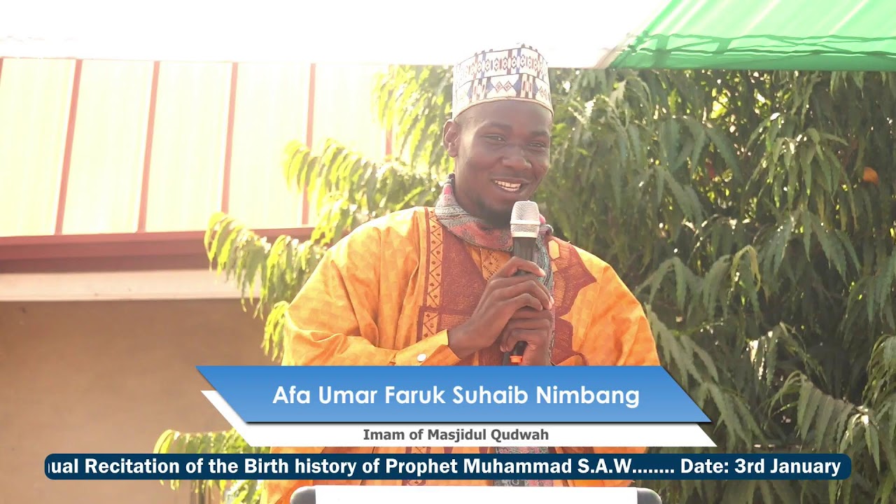 Part 2 of the 2nd Annual Recitation of the Birth history of Prophet Muhammad SAW