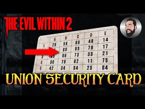 HOW TO USE THE SECURITY CARD | THE EVIL WITHIN 2