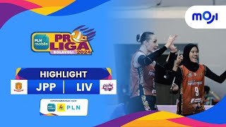 Popsivo Polwan VS Livin' Mandiri 3-0 | Highlight PLN Mobile Proliga 2024