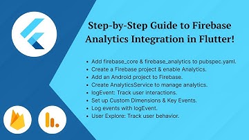 How to use firebase analytics in flutter| Step-by-Step User Tracking Guide 🚀