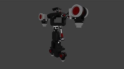 Mecha 3d modeling - Part 1(Body)