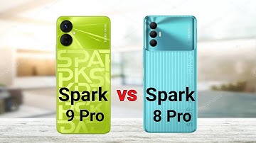 Tecno Spark 9 Pro vs Tecno Spark 8 Pro