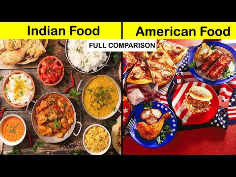 Indian Food vs American Food Full Comparison unbiased in Hindi | American Food vs Indian Food