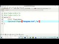 DICT MOD 1 C PROGRAM TO CREATE A FILE